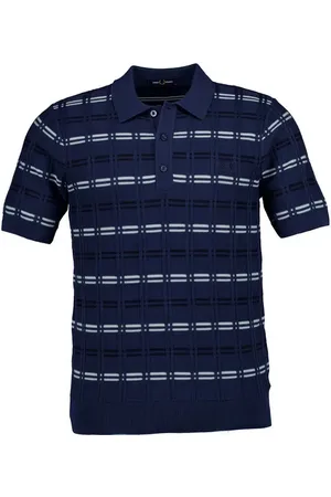 Fred Perry Herren Polo-Shirt gemustert