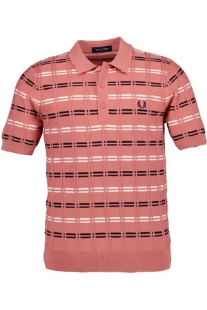 Fred Perry Herren Polo-Shirt gemustert