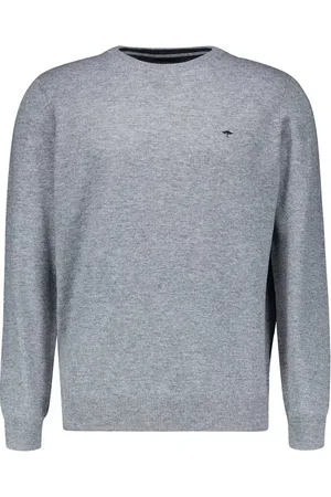 Fynch-Hatton Herren Pullover unifarben