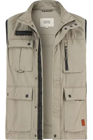 Camel Active Herren Weste unifarben