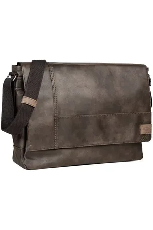 Camel Active Herren Messenger Bag Kunstleder