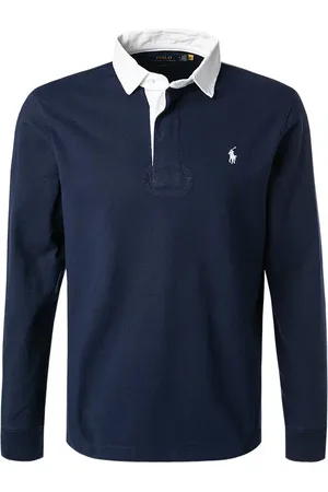 Ralph Lauren Herren Rugby-Shirt unifarben