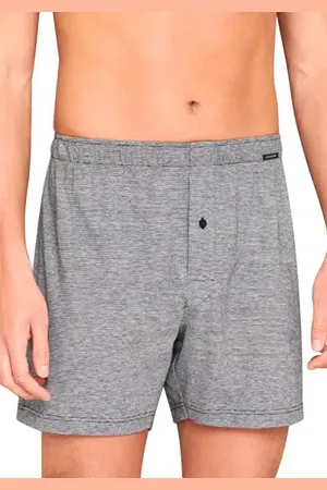 Schiesser Herren Boxershorts Reine Baumwolle unifarben
