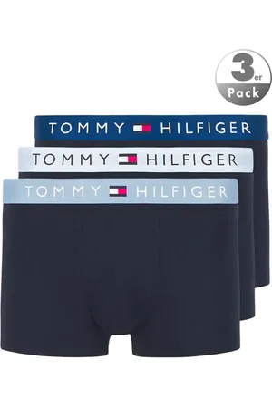 Tommy Hilfiger Herren Trunks Baumwolle & Mix unifarben