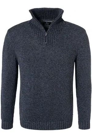 Ragman Herren Pullover unifarben