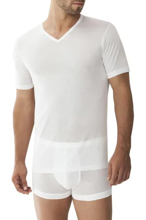 Zimmerli Herren Unterwäsche Merc. Baumwolle unifarben