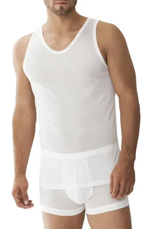 Zimmerli Herren Unterwäsche Merc. Baumwolle unifarben