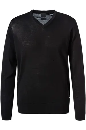 Bugatti Herren Pullover unifarben