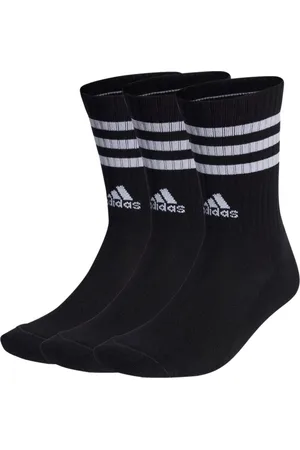 adidas 3-Streifen Cushioned Crew Socken 3er