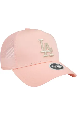 New Era LA Dodgers Metallic A-Frame Trucker Cap