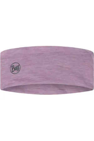 Buff MERINO LIGHTWEIGHT HEADBAND ® SOLID PANSY
