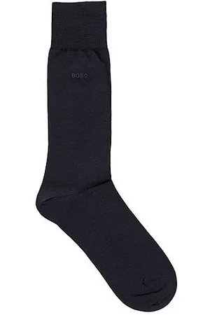 HUGO BOSS Mittelhohe Logo-Socken aus Woll-Mix