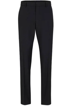 HUGO BOSS Slim-Fit Hose aus Stretch-Schurwolle