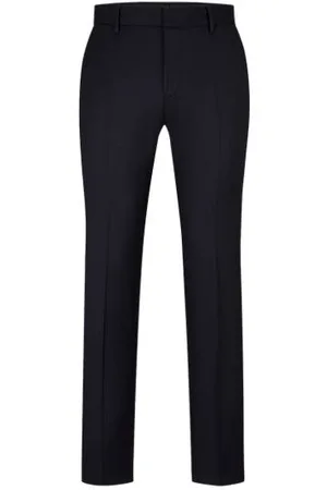 HUGO BOSS Slim-Fit Hose aus Schurwoll-Serge