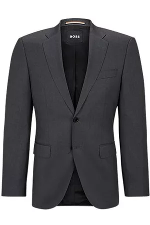 HUGO BOSS Regular-Fit Sakko aus Schurwoll-Serge