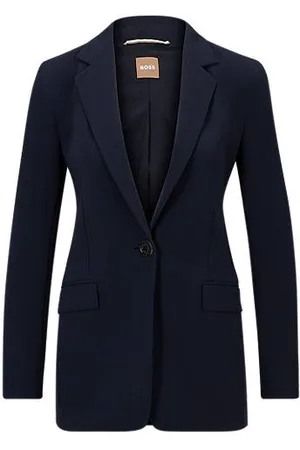 HUGO BOSS Regular-Fit Einreiher aus japanischem Krepp