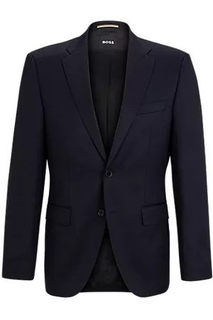 HUGO BOSS Regular-Fit Sakko aus Schurwoll-Serge