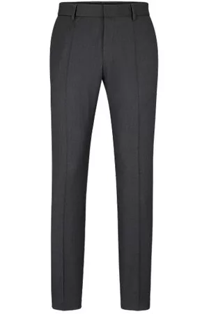 HUGO BOSS Slim-Fit Hose aus Schurwoll-Serge