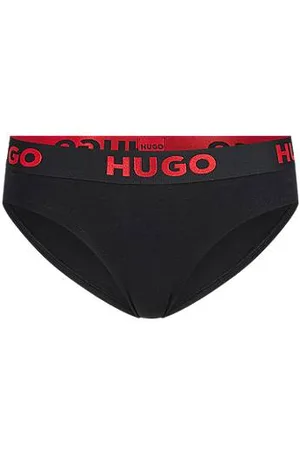 HUGO BOSS Slip aus Stretch-Baumwolle mit Logo-Bund