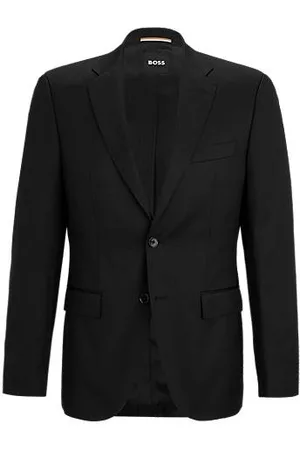 HUGO BOSS Regular-Fit Sakko aus Schurwoll-Serge