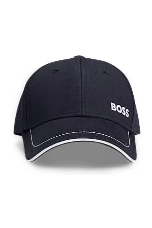 HUGO BOSS Cap aus Baumwoll-Twill mit Logo-Stickerei und Metallschließe