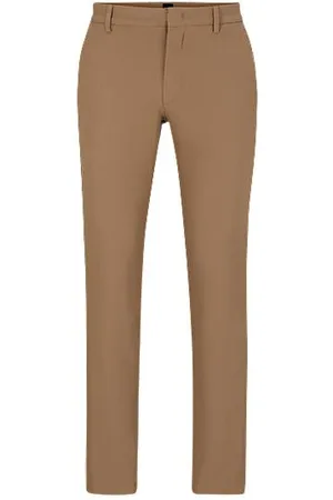 HUGO BOSS Slim-Fit Hose aus elastischem Baumwoll-Mix