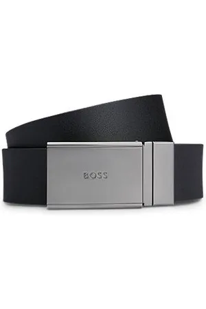 HUGO BOSS Wendegürtel aus italienischem Leder mit Dorn- und Koppelschließe