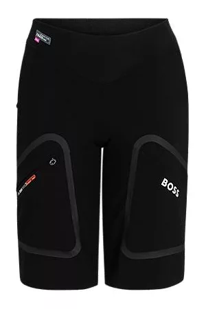 HUGO BOSS Wasserabweisende x ASSOS Cargo-Shorts mit reflektierenden Details