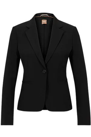 HUGO BOSS Regular-Fit Blazer aus italienischer Schurwolle
