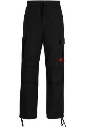 HUGO BOSS Regular-Fit Cargo-Hose aus Baumwoll-Ripstop