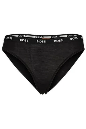 HUGO BOSS Slip aus Stretch-Jersey mit Logo-Bund