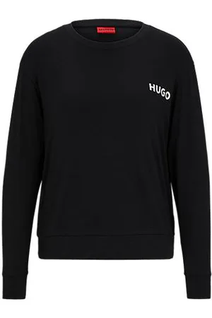 HUGO BOSS Relaxed-Fit Pyjama-Shirt mit Logo-Print