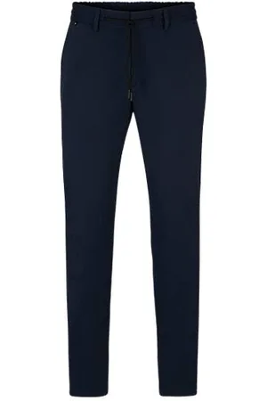 HUGO BOSS Slim-Fit Hose aus Performance-Stretch-Jersey
