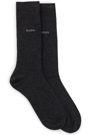 HUGO BOSS Zweier-Pack mittelhohe Socken aus Baumwoll-Mix