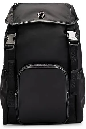 HUGO BOSS SELECTED BY SHOHEI OHTANI Rucksack mit mehreren Fächern und Double-B-Monogramm