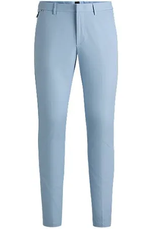 HUGO BOSS Slim-Fit Hose aus elastischem Baumwoll-Mix