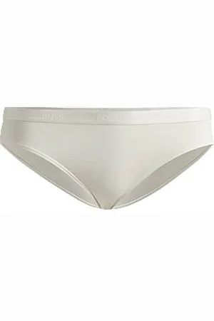 HUGO BOSS Slip aus Stretch-Jersey mit Logo-Bund