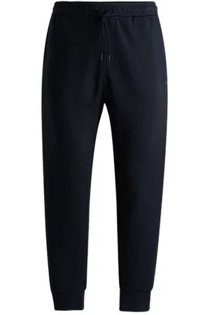 HUGO BOSS Jogginghose aus Stretch-Baumwolle mit Logo-Print
