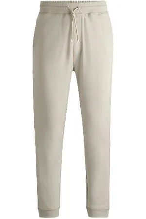 HUGO BOSS Jogginghose aus Baumwoll-Terry mit Logo-Aufnäher