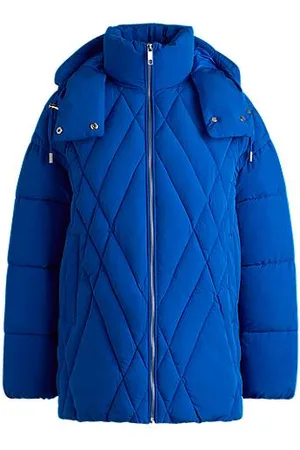 HUGO BOSS Wasserabweisende Jacke mit saisonalen Absteppungen