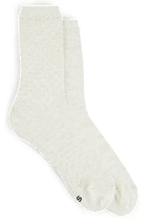 HUGO BOSS Mittelhohe Socken mit Glitzer-Effekt im Zweier-Pack