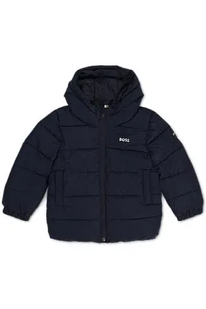 HUGO BOSS Kids-Steppjacke mit Kapuze, Füllung mit Logo-Details