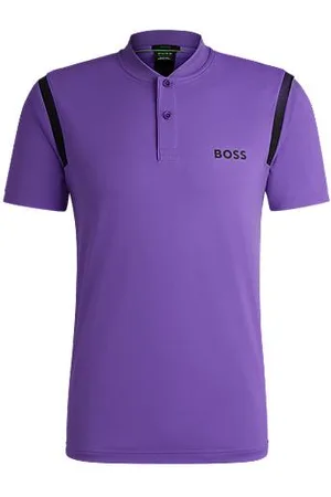HUGO BOSS Active Poloshirt mit Feuchtigkeitsregulierung