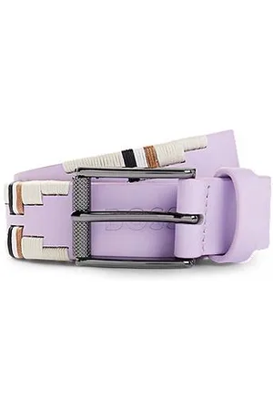 HUGO BOSS Reitsport-Pologürtel mit gesticktem Muster