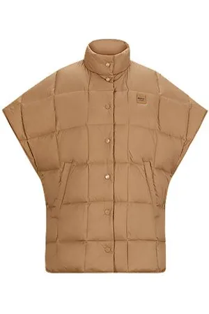 HUGO BOSS Reitsport-Cape mit Daunenfüllung und Taschenfutter aus Fleece