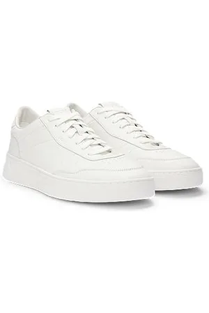 HUGO BOSS Sneakers aus Leder mit Gummisohle