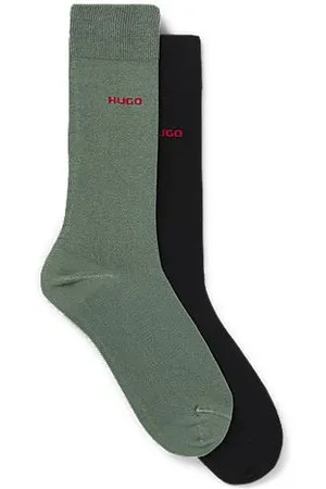 HUGO BOSS Zweier-Pack Socken aus Baumwoll-Mix