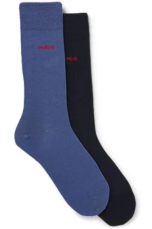 HUGO BOSS Zweier-Pack Socken aus Baumwoll-Mix