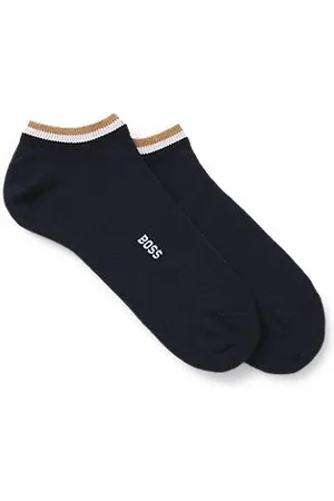 HUGO BOSS Zweier-Pack knöchellange Socken mit Signature-Streifen