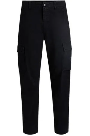 HUGO BOSS Cargo-Hose aus Stretch-Baumwolle mit Twill-Struktur